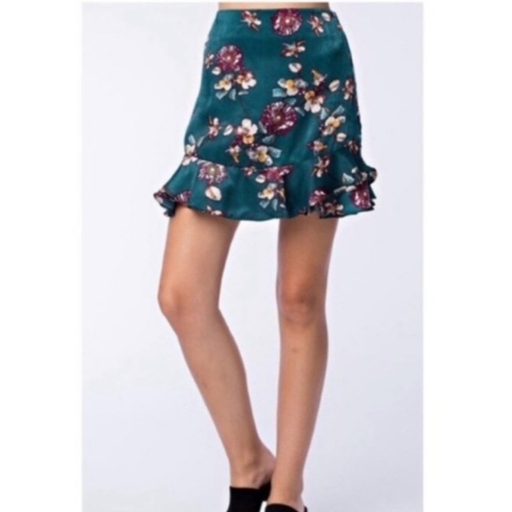 Floral skirt